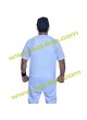 Pro Weight Mesh Six Button Down Plain Half Sleeve Jerseys